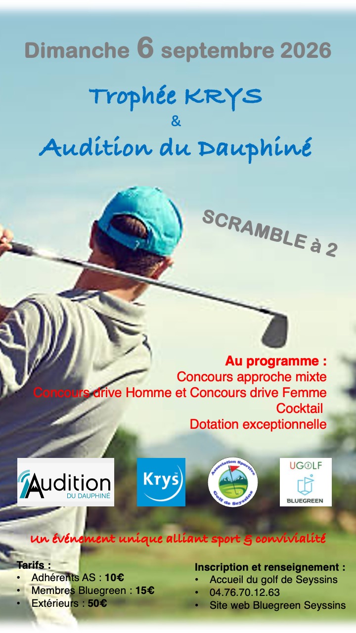 Trophée Krys - Audition du Dauphiné